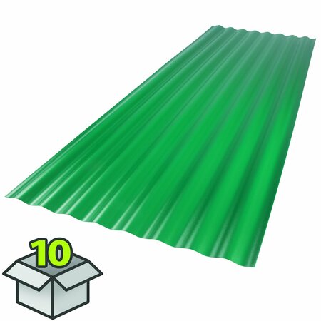 SUNTOP IRN .063 Rainforest Green 26x72in, 10PK 190822